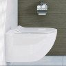 Тонкое сиденье для унитаза VITRA SENTO, микролифт 130-003-009